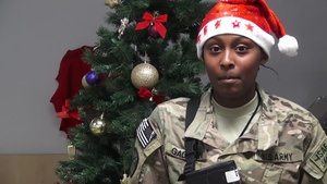 Pfc. Asevia Gacutan Holiday Greetings