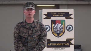 Gunnery Sgt. Benjamin Hester Holiday Greetings