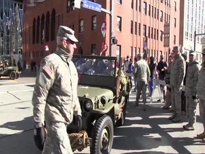 171st Air Refueling Wing Marches in Pittsburgh Veterans Day Parade