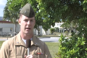 1st Lt. Blue holiday greeting