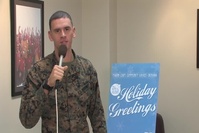 Lance Cpl. Kraeger holiday greeting