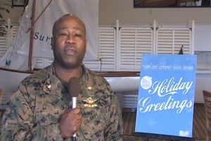 Lt. Cmdr. Robinson holiday greeting