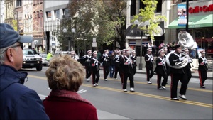 Ohio National Guard at the Columbus MILVETS Parade (Split Audio)