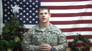 Capt. Linwood Bubar Sends Holiday Greetings