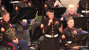 2nd Marine Division Band Performs for Camp Lejeune, Surrounding Community