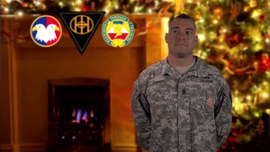 Holiday Greeting by 1SG Daniel Cordell of the 83rd USARRTC, Fort Knox, KY