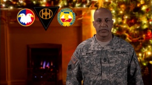 Holiday Greeting by MSG William Minor of the 83rd USARRTC