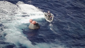 U.S. Navy and NASA Team up for Exploration Flight Test - 1