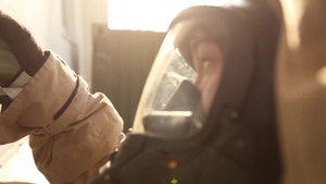 Suit up for CBRN B-Roll