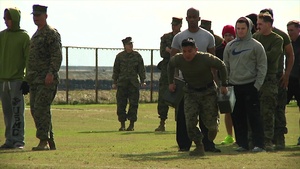 B-roll of Marines from MCAS Iwakuni’s Headquarters and Headquarters Squadrons compete in a field meet.