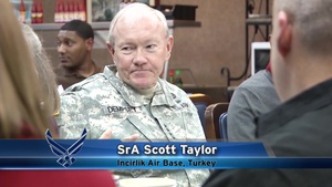 Air Force Report: Gen. Dempsey Visit
