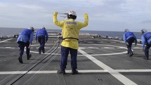 Coast Guard Fire Scout B-Roll