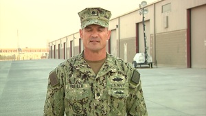 Cmdr. Dave Buehler Holiday Shout-Out