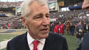 Defense Secretary Speaks Before Army-Navy Game