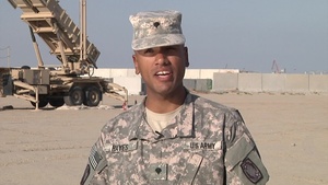 Spc. George Hayes Holiday Shout-out