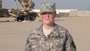Pfc. Lacy Hunt Holiday Shout-out