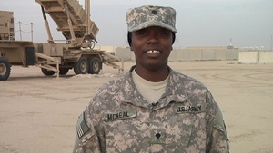 Spc. Shanice McNeal Holiday Shout-out
