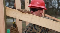 15th MEU Marines Build SWA Hut