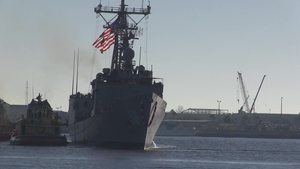 USS Samuel B. Roberts (FFG 58) Returns to Naval Station Mayport