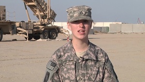 Pfc. Brittany Tucker Holiday Shout-out