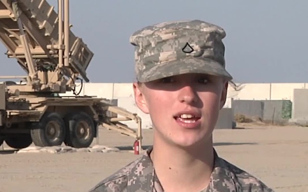 Pfc. Brittany Tucker Holiday Shout-out