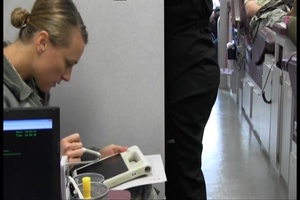 Nebraska National Guard Blood Drive B-roll