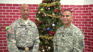 Happy Holidays from the 143d ESC, Spanish