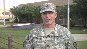 Staff Sgt. Scott Herrmann Holiday Shout-out 1