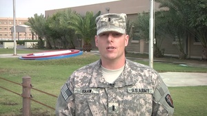1st Lt. Eric Shaw Holiday Shout-out