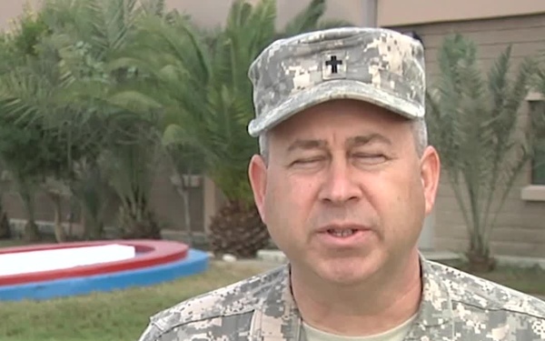 Chaplain (Capt.) Christopher Gueydan Holiday Shout-out