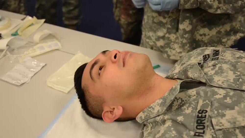 DVIDS - Video - Combat Life Saver  / Nasopharyngeal Airway insertion (graphic) - B ROLL