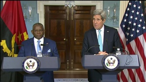 U.S. Secretary of State, John Kerry Hosts a News Conference with His Excellency Georges Chikoti, Minister of External Relations of the Republic of Angola – Portugese Audio Only