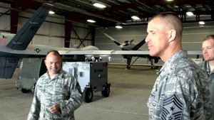 Air Combat Command Chief Visits 174th Operations at Fort Drum