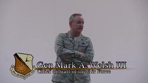 Chief of Staff of the Air Force Visits Al Udeid Air Base