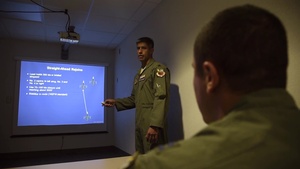 U.S Airmen Train Iraqi F-16 Pilots