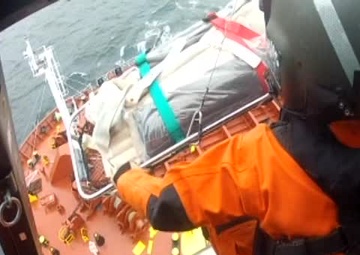 Coast Guard Conducts Medevac