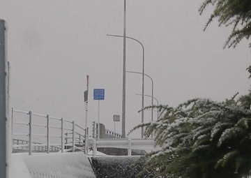Record Snowfall in Iwakuni