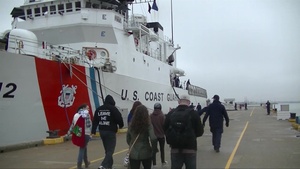 Coast Guard Cutter Legare Returns Home in Time for Christmas