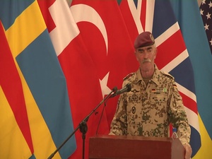 Gen. Domrose Speech at Change of Mission Ceremony