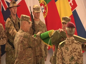ISAF to RS Ceremony B-Roll