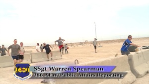 386 AEW Airmen Get Fit With the Warrior Challenge