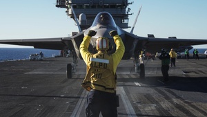 Catching Lightning: F-35C on the Nimitz