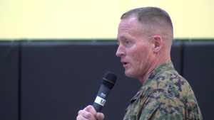 Brig. Gen. Banta Visits MCLB Barstow