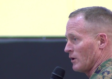 Brig. Gen. Banta Visits MCLB Barstow
