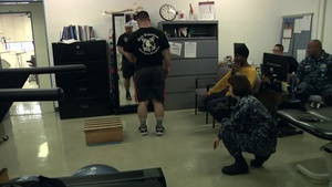 Physical Therapist Gets Sailors Back on Their Feet
