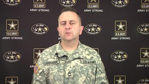 Master Sgt. John Lamirande