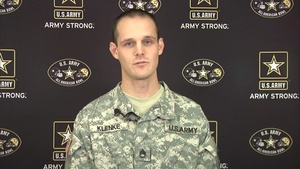 Staff Sgt. Joel Klenke