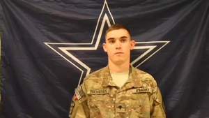 SPC Jordan Buchanan