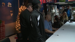 WWE Superstars Visit The Rock