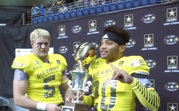 Army All-American Bowl Trophy Presentation